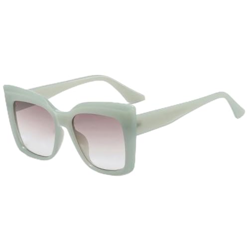 Lunettes de soleil œil de chat vintage surdimensionnées pour femmes et hommes UV400