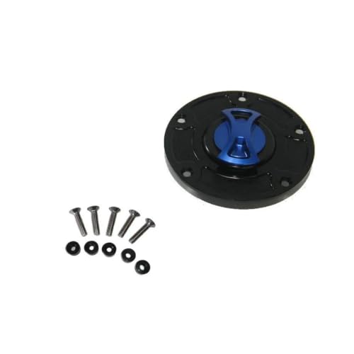 Bouchon de réservoir de carburant pour moto Ducati Monster 696 bleu