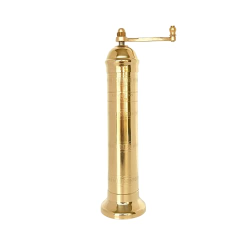 Alexander Home The Original European Mill (Brass, 9-Inch Salt)