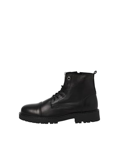 Image of JACK & JONES mens Jfwtremor Leather Boot Sn