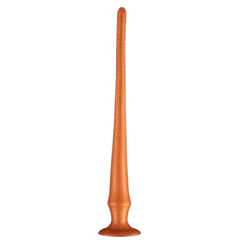 AMAZBEE Extra langer Anal Trainer SM Adult Sex Toys Silikon Anal Dildo für Anal Dilatation Lange Anal Schlange Anal Plug mit Saugnäpfen (L)