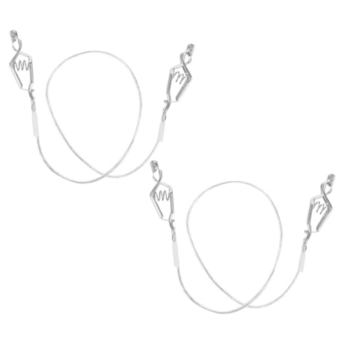 Abaodam Head Clamp Line Fencing Foil Hand Wire Holder Training Foil Cable Clips Fencing Sport Accessory