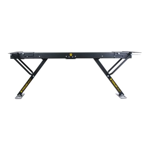 Trailer Valet Stabilizer Jack - Drill-Powered, Easy One-Side Adjustment, Up to 26.6 inch Extension Cover