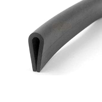 Electrical Panel Board Edge EPDM Rubber Gasket 10mm(W) x 2mm Groove (10 Meters)