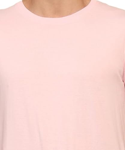Image of Unisex Round Neck Plain T-Shirt | Combed Bio-Washed Ring Spun Cotton for Men & Women, Short Sleeves