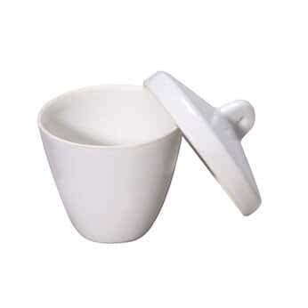 Creuset Cole-Parmer porcelaine 50ml couvercle laboratoire chimie