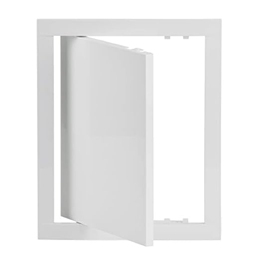 20 x 25 cm revisionskappa vit revisionsdörr underhållslapp inspektionskåpa av plast (200 x 250 mm)