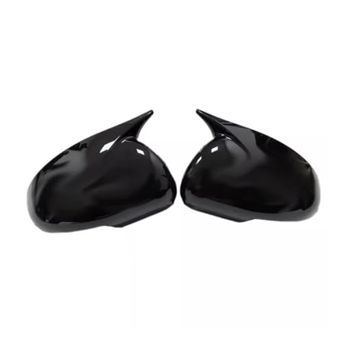 Coque rétroviseur pour Kia Rio 2011-2016 look corne boîtier noir - 2