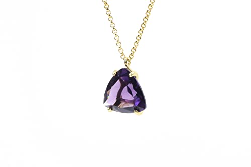 Collier améthyste vibrante en or pour sublimer vos tenues du quotidien