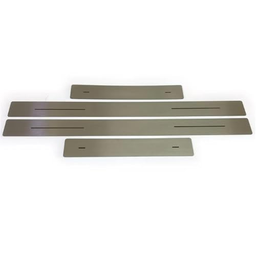 Seuil de porte Mitsubishi Outlander 2013-2026 protection inox 4 pièces