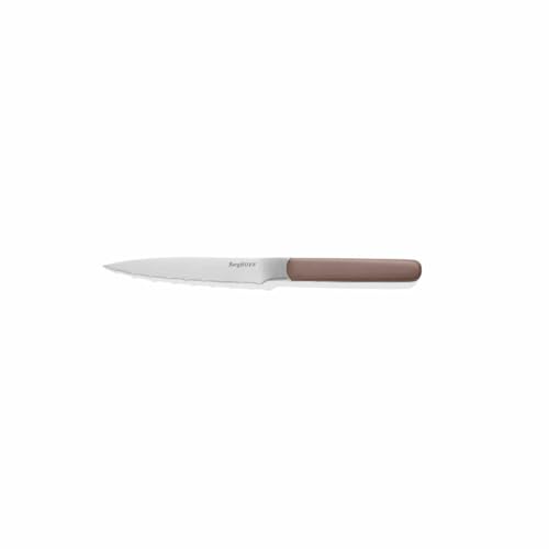 Berghoff Home Couteau Office 11,5 cm - Couteaux universel - Couteaux de chef - Couteau de cuisine - Aubergine