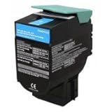  FG Encre Cartouche de Toner Compatible pour Lexmark C540 Cyan - Cyan