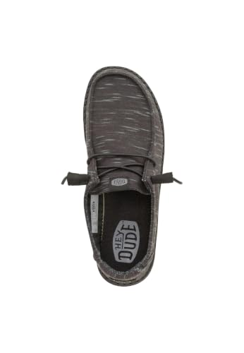 HEYDUDE Women's Wendy Amazon Exclusive Heathered Stretch Midnight Size 7 - image 4
