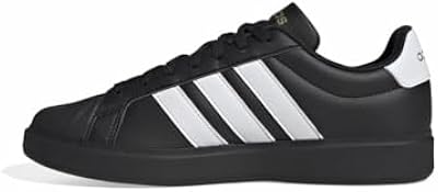 adidas Men's Streetalk Sneaker - Black/White/Matte Gold