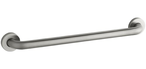 Black Friday 🔥 KOHLER K-14561-BS Contemporary 18-Inch Grab Bar, Brushed Stainless