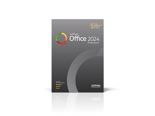 SoftMaker Office Professional 2024 (5 users) for Windows, Mac and Linux [PC/Mac Online Code]