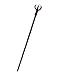 Nicky Bigs Novelties Warlock Light Up Wizard Staff Wand Walking Stick Dragon Claw Crystal Ball Orb Costume Accessory Prop