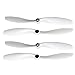 MINGCHUAN 8x4.5 inch 8045 Plastic Propeller, Self-Locking Propellers Blades, CW CCW Propeller Props for RC FPV Multi-Copter Quadcopter (2 Pairs)