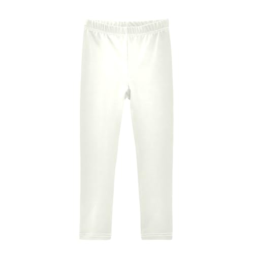 Ivory White Teen Girls Shorts Cotton Cartwheel Shorts Skater Pants for Dance Party