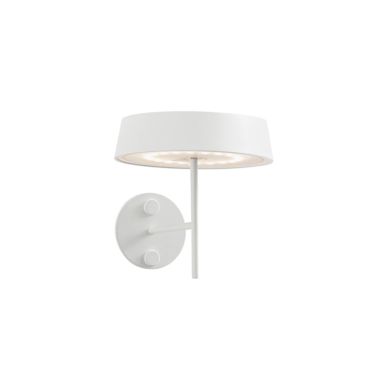 Aplique portátil Inemuri LED: iluminación recargable sin cables y con protección IP54