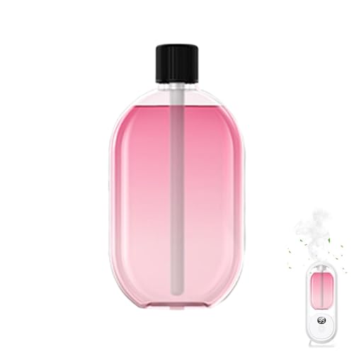 Samuliy Difusores automáticos de aroma para el hogar, difusor de aromaterapia de cinco velocidades de 50 ml, humidificador pequeño súper silencioso, humidificador de niebla de carga USB para el hogar