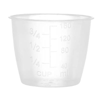 Black Liger Plastic 160ml Electric Rice Cooker Measuring Cup Compatible for Pigeon,Prestige,Panasonic,Usha,All cookers