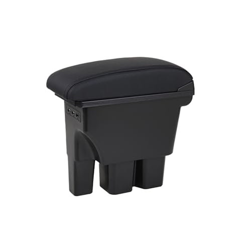 カーセンターアームレストボックスアセンブリ収納ボックスポート スズキジムニー 2019-2023 JB74 レトロフィットパーツ インテリアアクセサリー対応(Black Line Model)