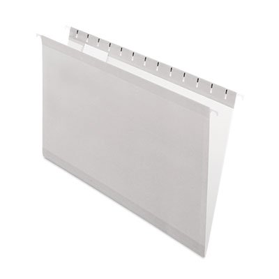 Pendaflex reinforced Hanging Folders, 1/5 Tab, Legal, Gray, 25/Box