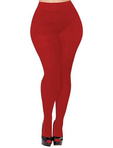 Image of Buauty 80D Black Tights for Women,Opaque Tights Soft, High Waist Soft Nylon Pantyhose