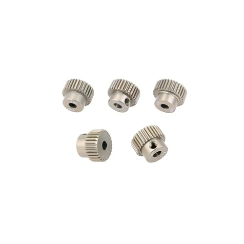 Pignon moteur 64DP 28T à denture fine et précise pour axe de 3.175mm