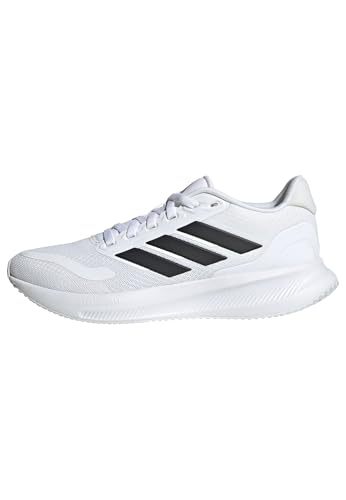 adidas Unisex Kinder RUNFALCON 5 Shoes JUNIOR, Cloud White/Core Black/Core...