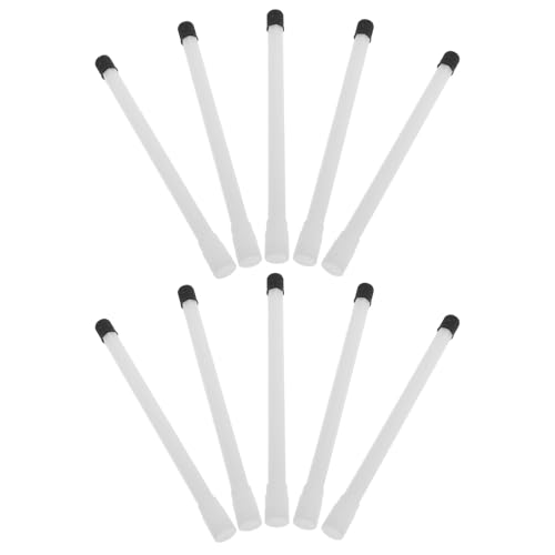 FIXOSHEE 10 pezzi Prolunghe Valvola Pneumatici in Plastica per Gonfiaggio Scooter Elettrici Bici e Monoruota Estensibile Resistente per Accesso Facilitato in Spazi Stretti