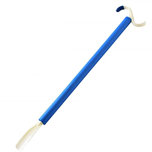 JSEIAJB Dressing Stick Aid and Shoe Horn, 2-in-1 Tool,for Aid for Daily Independent Living Man Inflexible