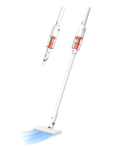 Xiaomi P30 Cordless Vacuum Cleaner 22 000 Pa Strong Suction Lightweight 30.6 oz (860 g) 40 Minutes Continuous Operation 5-Stage Precision Filter 2-Way Brush Nozzle Compatible with Car & Crevice