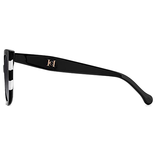 Carolina Herrera HER 0128/S Black White/Grey Shaded 54/21/145 women Sunglasses3