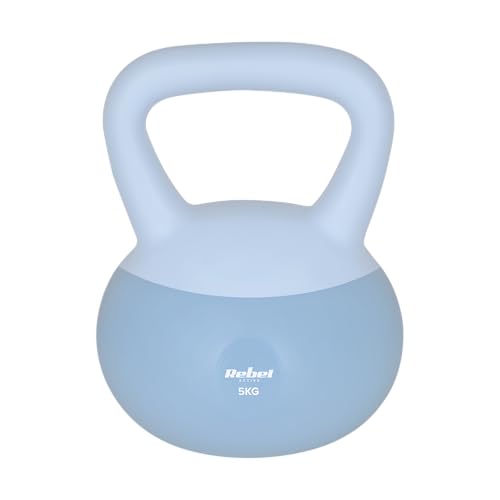 Rebel Soft Kettlebell 5kg PVC souple sûr silencieux Hantel pour la forme physique – Image 3