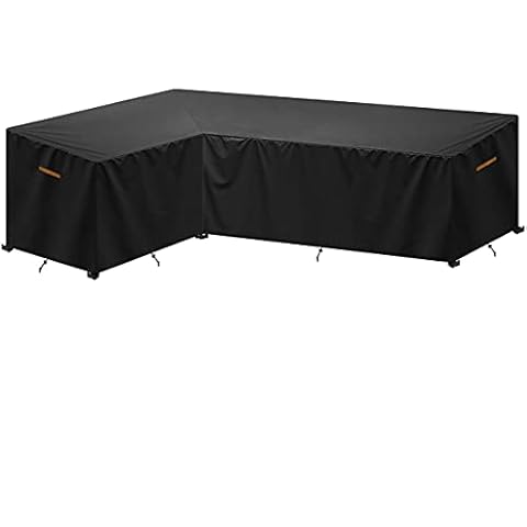 SanGlory Funda Sofa Exterior Impermeable Forma L Cover