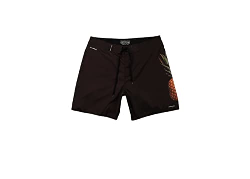 Bermuda Surf Pineapple-Preto/Laranja