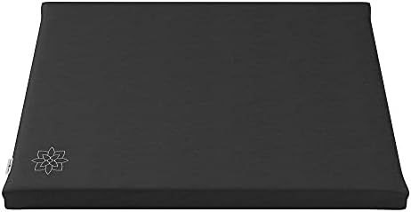 Mindful & Modern Zabuton Meditation Mat - Cotton Filled Yoga and Meditation Pad - Zabuton Meditation Cushion for Kneeling and Sitting Support - Large Rectangular Sitting Floor Pillow for Bench or Zafu