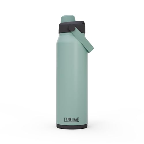 Image of CamelBak Thrive Chug Stainless Steel Water Bottle Silver Mist, 32oz