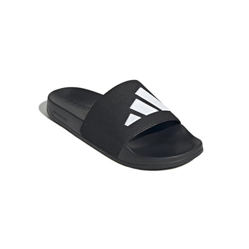 Image of adidas Women ADILETTE SHOWER Synthetic Swim Slide FTWWHT /GOLDMT /BOGOLD | LUT50