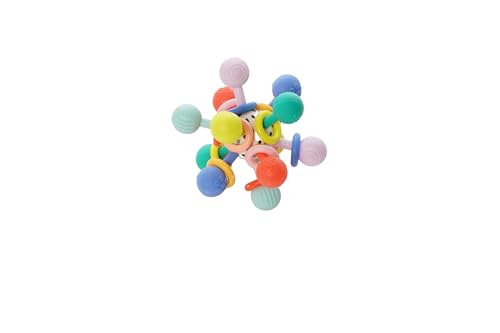 Manhattan Toy Atom Colorpop Rattle & Teether Grasping Activity Baby Toy