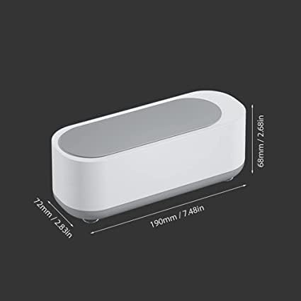 TAMADAA HR Mall Ultrasonic Cleaner High Frequency Household Mini Portable Ultrasonic Vibration Cleaning Machine For Jewelry Eyeglasses Toothbrush Cosmetic Brush 4