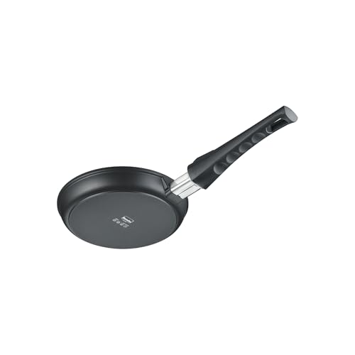 Berndes Vario Click Aluminium Bratpfanne 20 cm mit abnehmbarem Stiel – Induktion & allherdtauglich – PFOA-frei – antihaftversiegelt – spülmaschinengeeignet - backofengeeignet