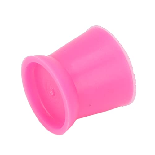 Disposable Ink Cap,Ink Caps Cups,ink cups,Silicone Ink,Pink Pigment Cups,Piercing & Tattoo Supplies 300pcs Tattoo Ink Cup Disposable Silicone Tattoo Pigment Cup Eyebrow Eyeliner Lip Color Pigment Cup - Image 2