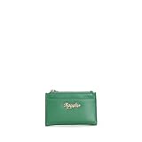  Bagghy PORTAFOGLIO DOPPIA ZIP - H6040 - VERDE, Taglia unica