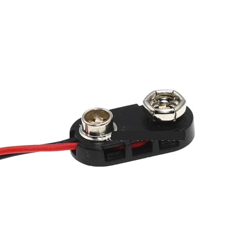 Conector a presión para batería de 9 V Tipo T de 15 cm 2