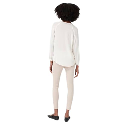Image of Joie Womens Shariana Long Sleeve Silk Top - 100% Silk Blouse for Everyday Wear