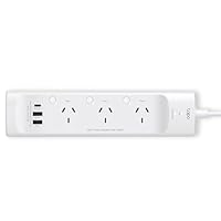 TP-Link Tapo Smart Wi-Fi Power Strip, Smart Home Safety Protection, Energy Saving, 18W Fast Charging, USB-C, USB-A, Individual Control, Remote & Voice Control, Schedule & Timer, Away Mode (Tapo P300)