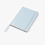 Agenzio - Cuaderno de notas (tamaño mediano), color azul claro